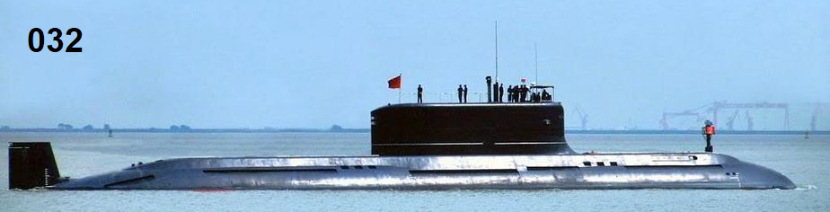 TÀU NGẦM DIESEL-ĐIỆN LỚP Qing, TYPE 032 032-2